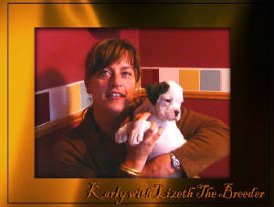 Karly and Her Breeder Lizeth